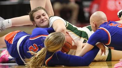 1A girls basketball: St. Bede can’t keep up with Okawville in second half in semifinal loss