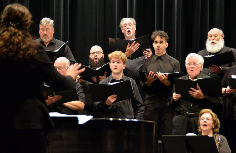Illinois Valley Community College's choir will join other state college choirs at a festival in Geneseo in February. The groups will perform individually and then jointly, and each will be given a professional recording of its performance. Meanwhile, the choir will perform closer to home, staging its annual holiday concert Monday, Dec. 4, in the IVCC Cultural Centre.