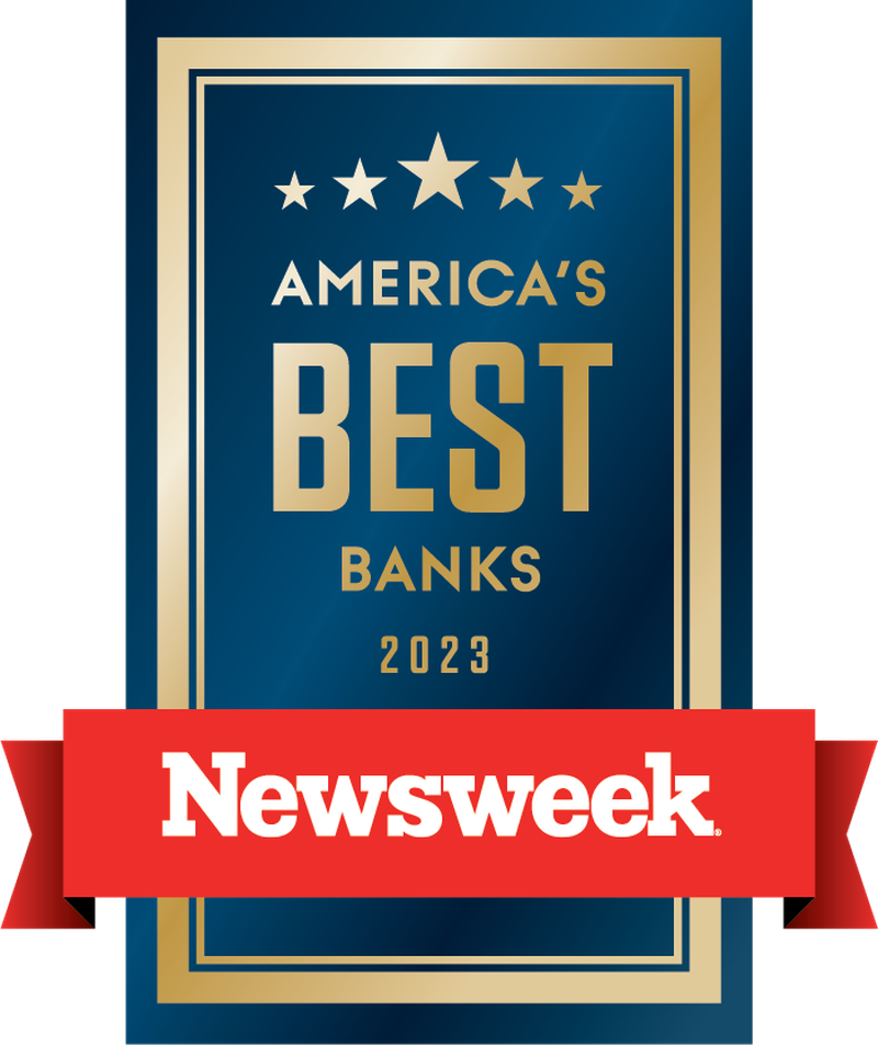 Newsweek's America’s Best Banks award logo