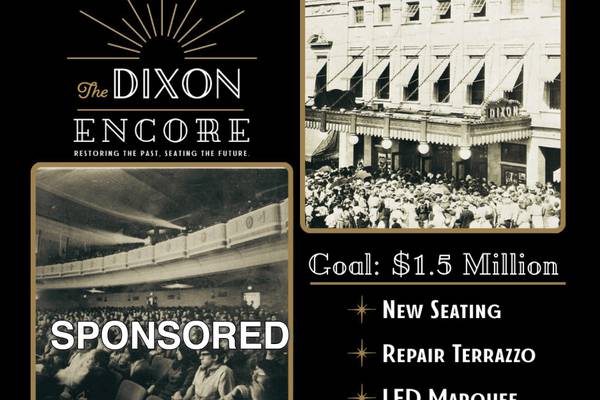 Dixon Historic Theatre Asks for Generous Community Support