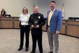 Morris Police name Trevor Hodge the 2024 Officer of the Year