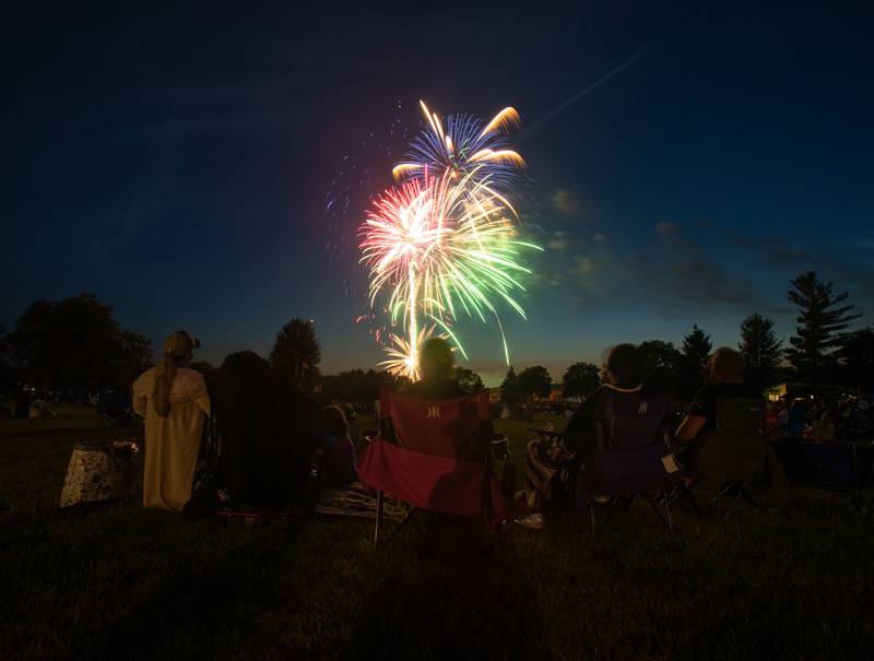 Photos Elburn Lions Club presents fireworks display Shaw Local