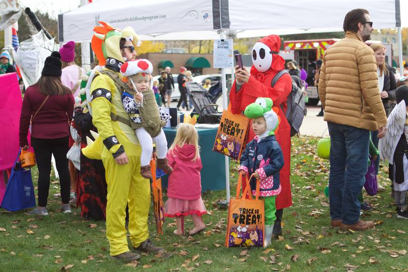Locals gather to Trick or Treat at BatFest on Saturday, Oct. 28, 2023 in Batavia.