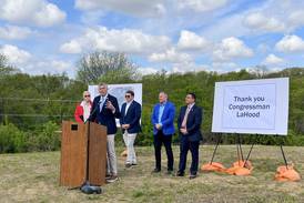 Dixon celebrates $2M federal grant for flood ponds