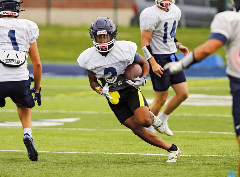 Photos Nazareth Academy football practice Shaw Local