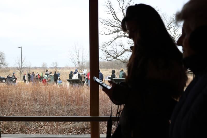 Four Rivers Environmental Education Center provided indoor and outdoor activities at the annual Eagle Watch program in Channahon.