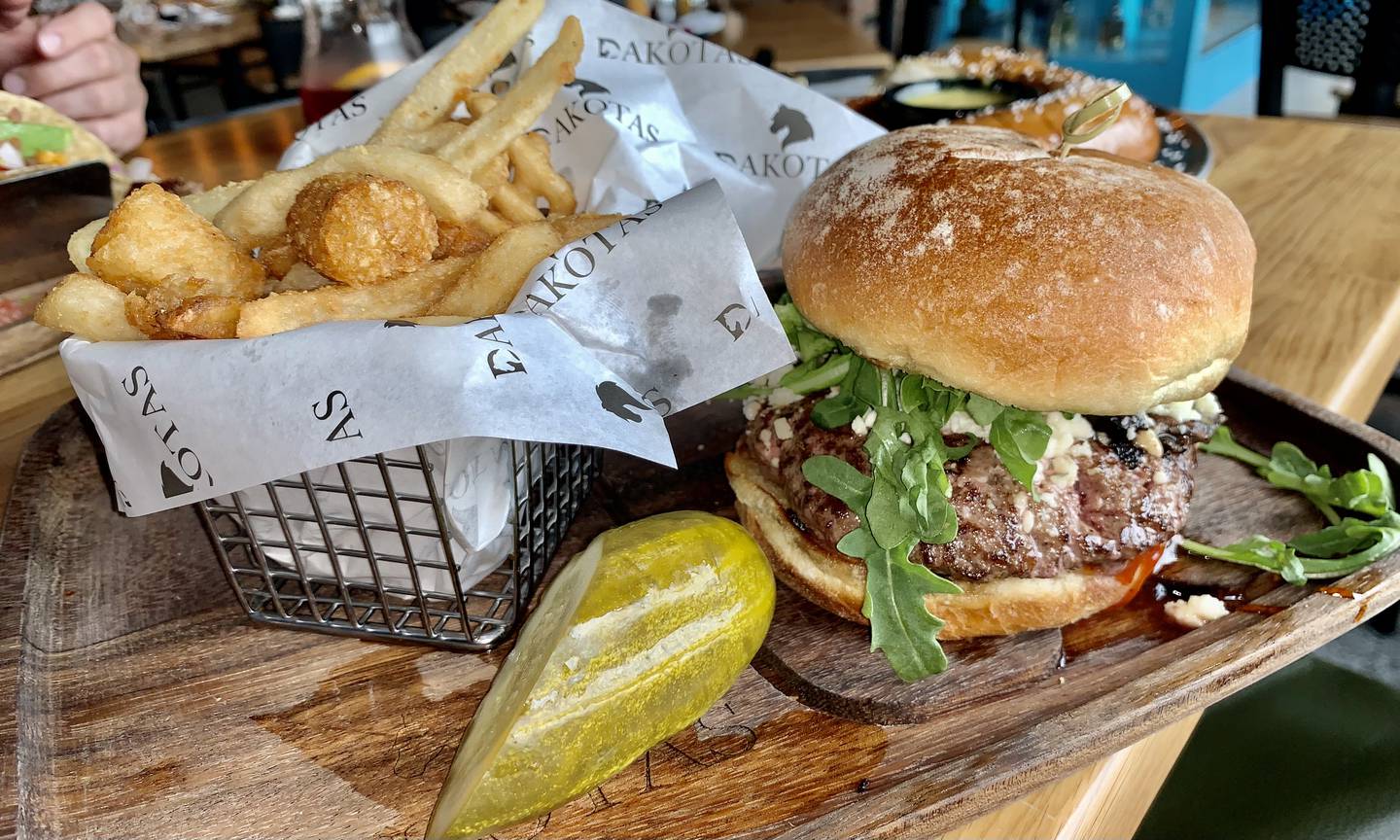 The truffle burger is a rich, decadent plate masquerading as bar food. You won't find this burger on another menu in Yorkville.
