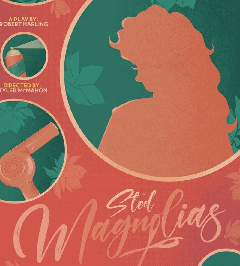 Kankakee Valley Theatre Association’s performances of “Steel Magnolias” will be held on Jan. 31 at 7 p.m. and Feb. 1 and 2 at 2 p.m.