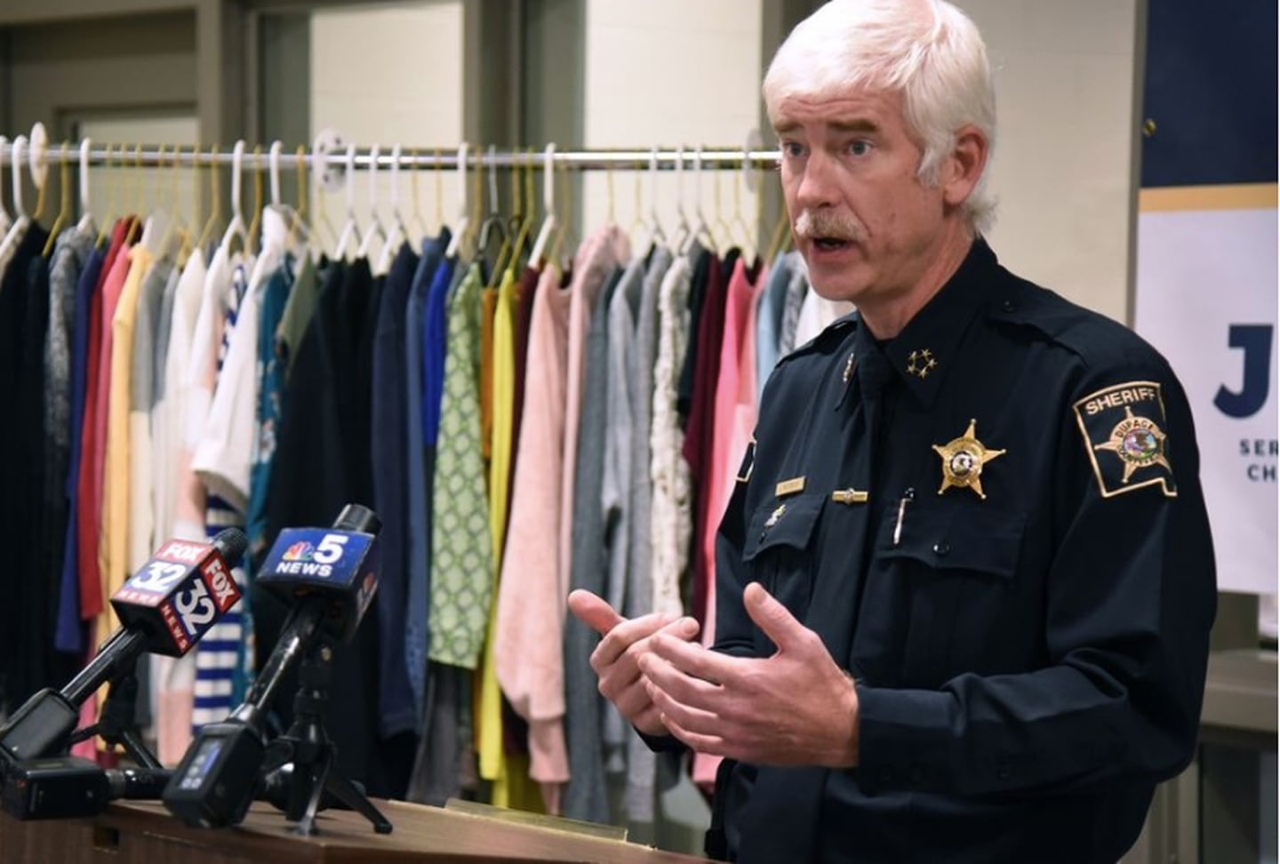 DuPage County Sheriff James Mendrick in October 2020