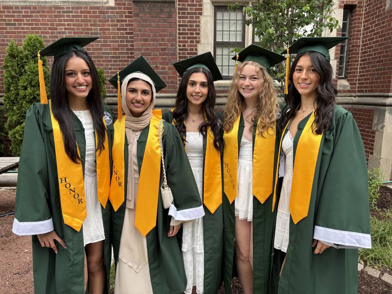 Glenbard West High School held its graduation ceremony on Thursday, May 22, 2025 at the school in Glen Ellyn.