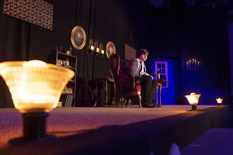 Four stories written by Poe, The Raven, The Black Cat, The Cask Amontillado and The Tell-Tale Heart, are all performed in Performing Arts Guild’s “Tapestry of Shadows.”