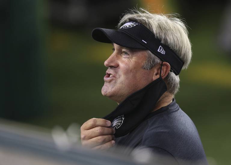Former Philadelphia Eagles head coach Doug Pederson will reportedly interview with the Chicago Bears for their head coaching vacancy.
