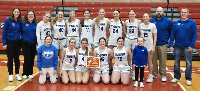 The Princeton girls basketball team won the championship of the Ottawa Girls Holiday Tournament on Tuesday at Kingman Gymnasium.
