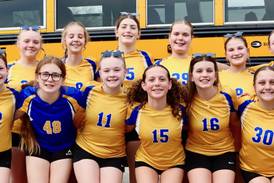 Photos: State send-off for Princeton Logan seventh-grade volleyball team.