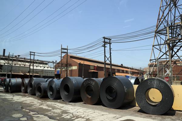 The White House says it blocked US Steel’s decision to stop processing steel at Illinois plant