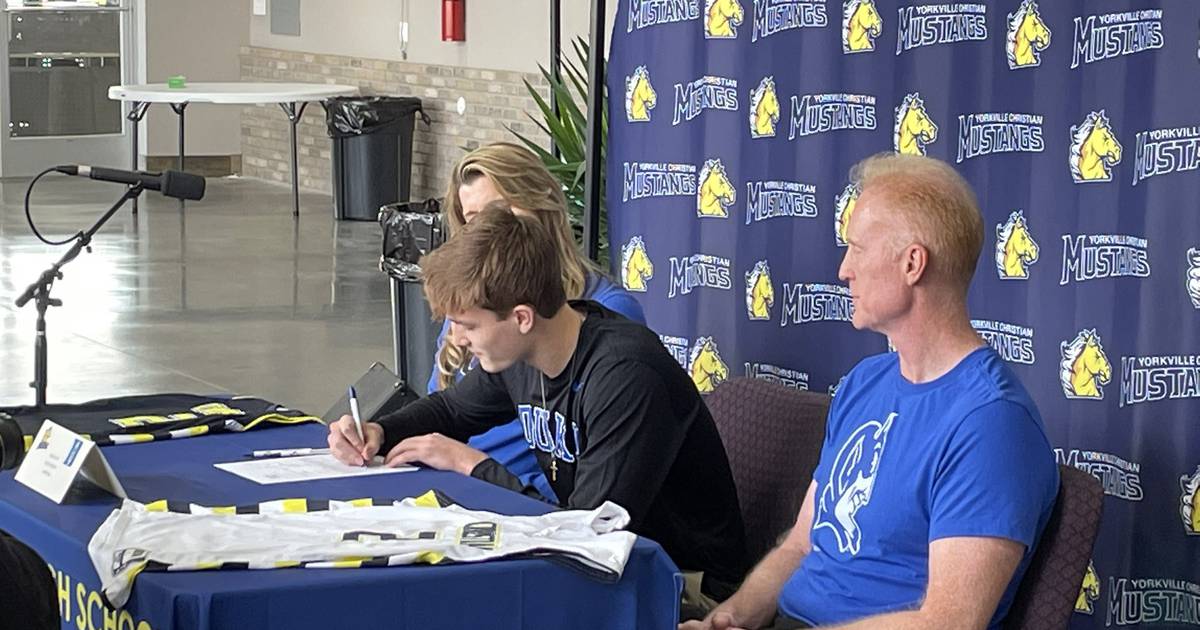 NCAA Signing Day Kendall County athletes on Wednesday who signed with