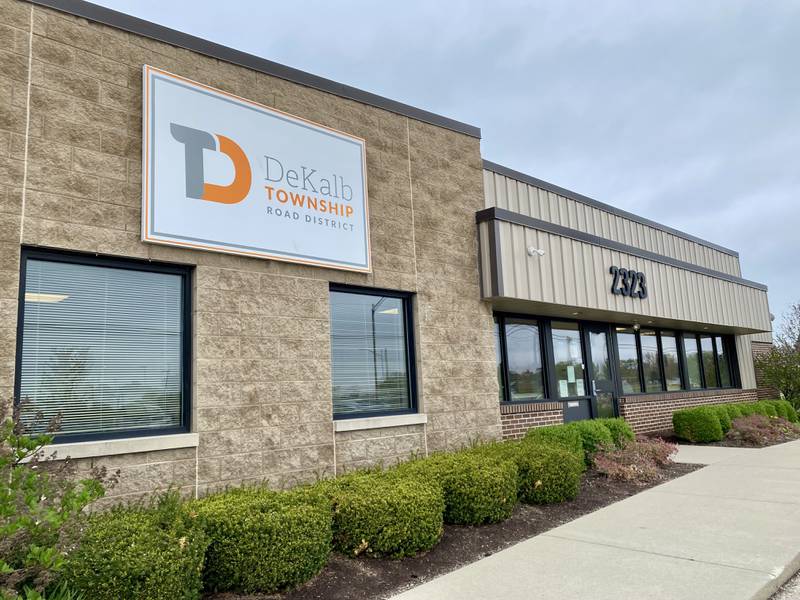 The DeKalb Township building, 2323 S. Fourth St. on May 1, 2025.