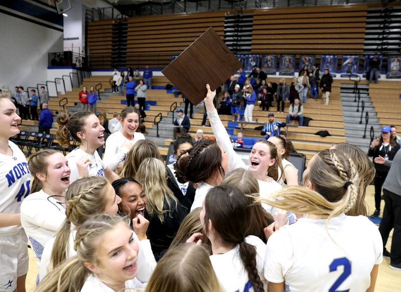 Girls Basketball St. Charles North clinches first regional title since
