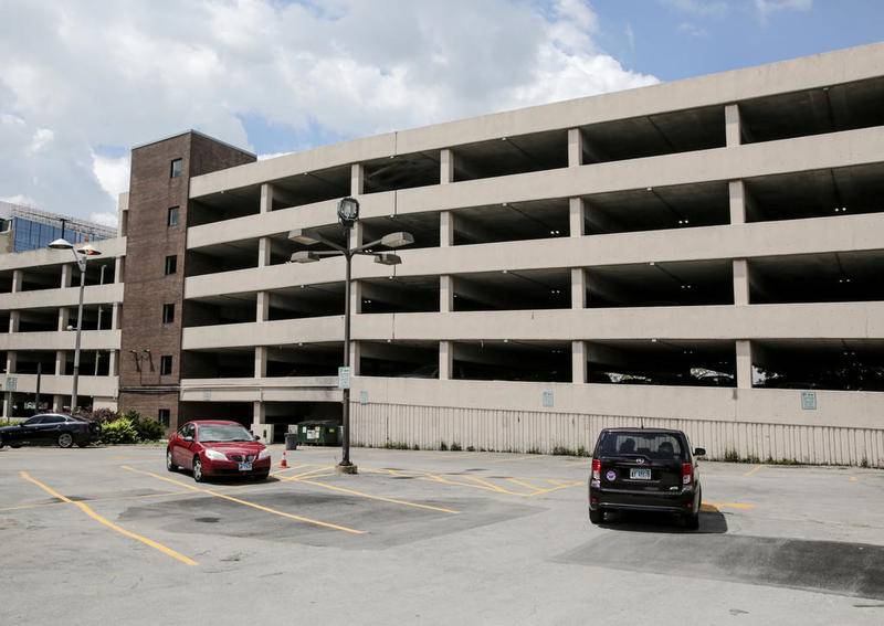 The Ottawa Street Parking Garage can be seen Thursday, July 11, 2019, in Joliet, Ill.