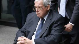 Hastert’s settlement with accuser to be finalized Monday