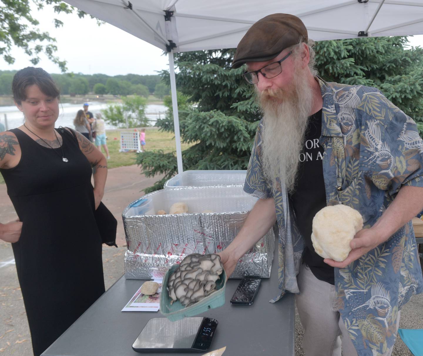 Fungi galore Amboy man grows gourmet mushroom hobby into business
