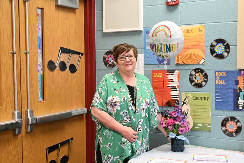 Kim Struck discovered her love of music in second grade, her music teacher Barbara Ewalt filled her classroom with a room with so much love and happiness that Struck immersed herself in all genres of music.