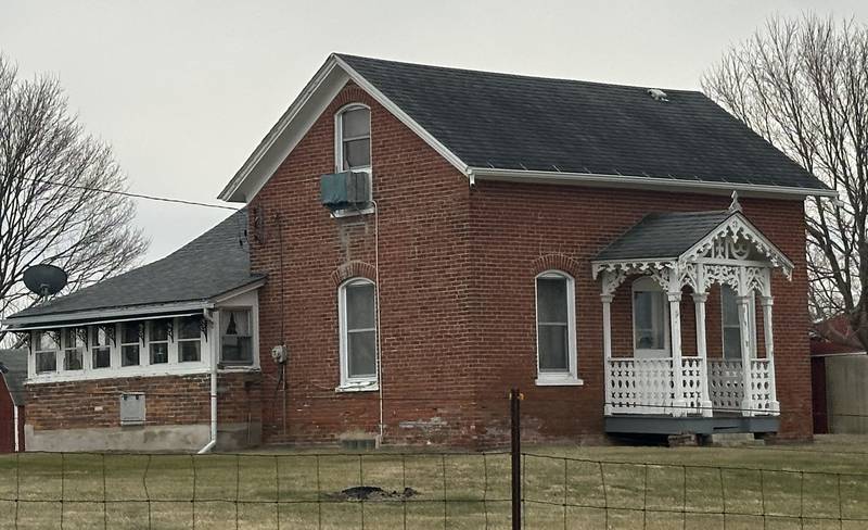A view of a home in the 8,000 block of Backbone Rd W, in Princeton. The home was built in 1856.