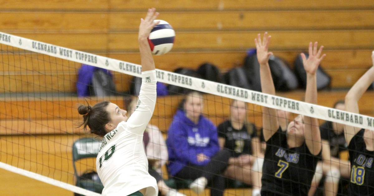 Photos Glenbard West tops Lyons Township in girls volleyball Shaw Local
