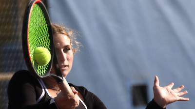 Photos: 2025 IHSA Girls State Tennis Tournament first day. 