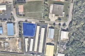 Laboratory supplies manufacturer on Wolf Street in Yorkville requesting reduced setback 