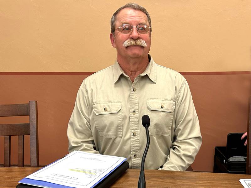 Bruce Larson, 66, of Stillman Valley, was chosen as chairman of the Ogle County Board on Monday, Dec. 2, 2024.