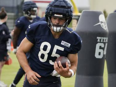 Bears training camp update: Offense comes out ‘sloppy’ at Family Fest practice
