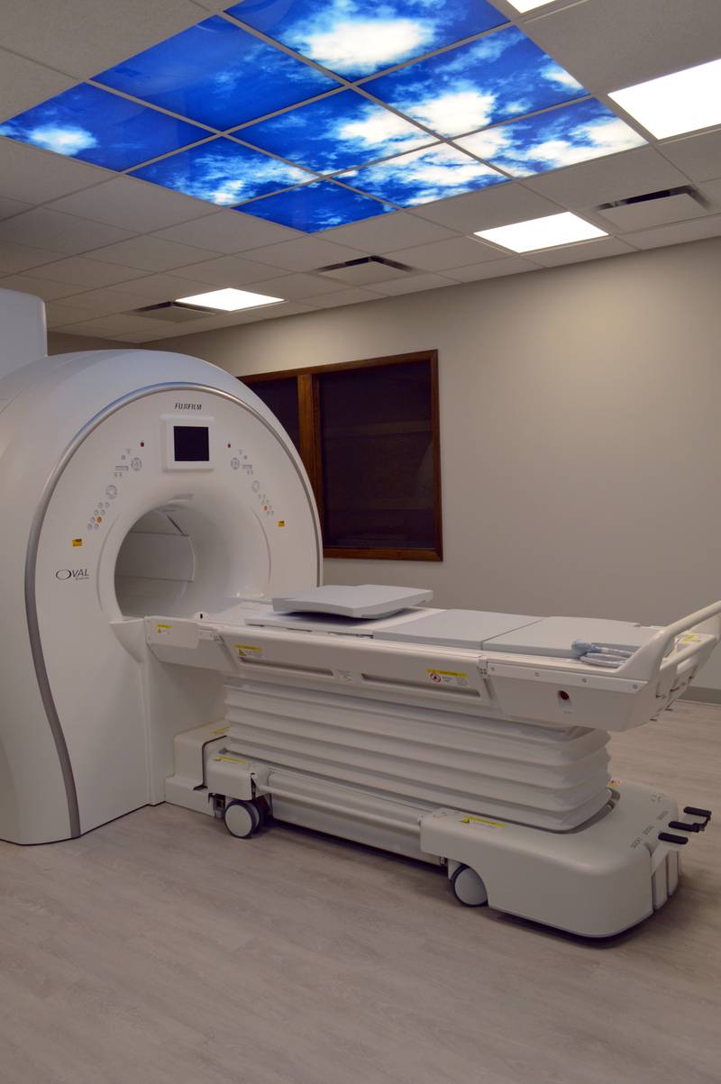 A MRI machine is installed at OnCall Imaging in Rock Falls. The center is a collaboration between OSF OnCall Digital Health and Imaging Centers of Illinois that will offer low-cost, non-invasive imaging services. It is set to open to patients on Oct. 30.