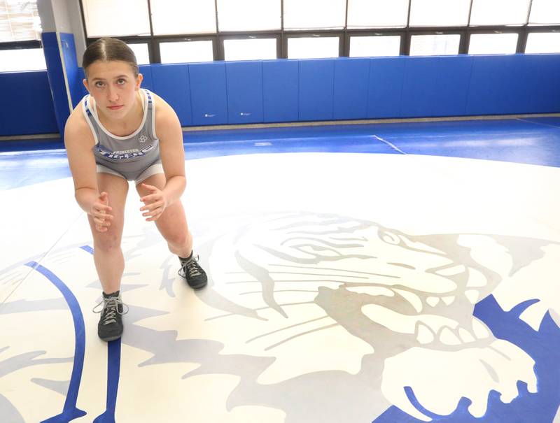 Princeton's Izzy Gibson is the 2023-2024 girls wrestler of the year.