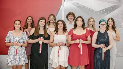 Hall High School honors students during annual convocation ceremony