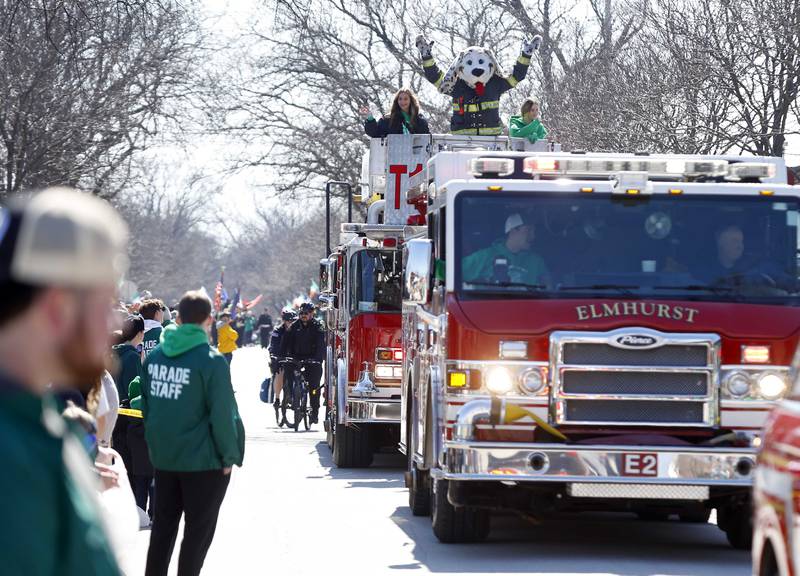 The annual St. Patrick’s Day Parade kicks off Saturday, March 8, 2025 in Elmhurst Ill.
