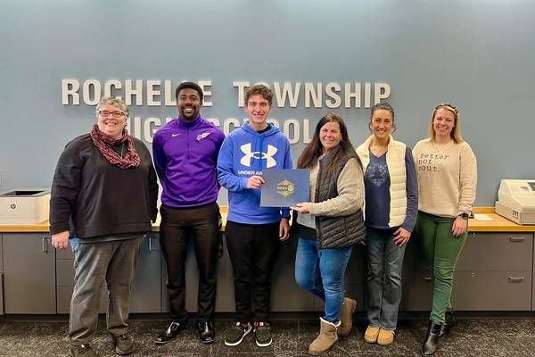 Waddle named December Rochelle Rotary Student of the Month