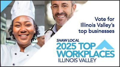 You help choose Illinois Valley’s Top Workplaces