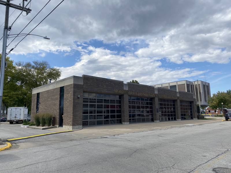 The Morris Fire Station on Wauponsee St., which will officially become Keg Grove Brewing on Friday.