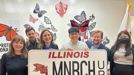 Monarch butterfly license plates finally available in Illinois