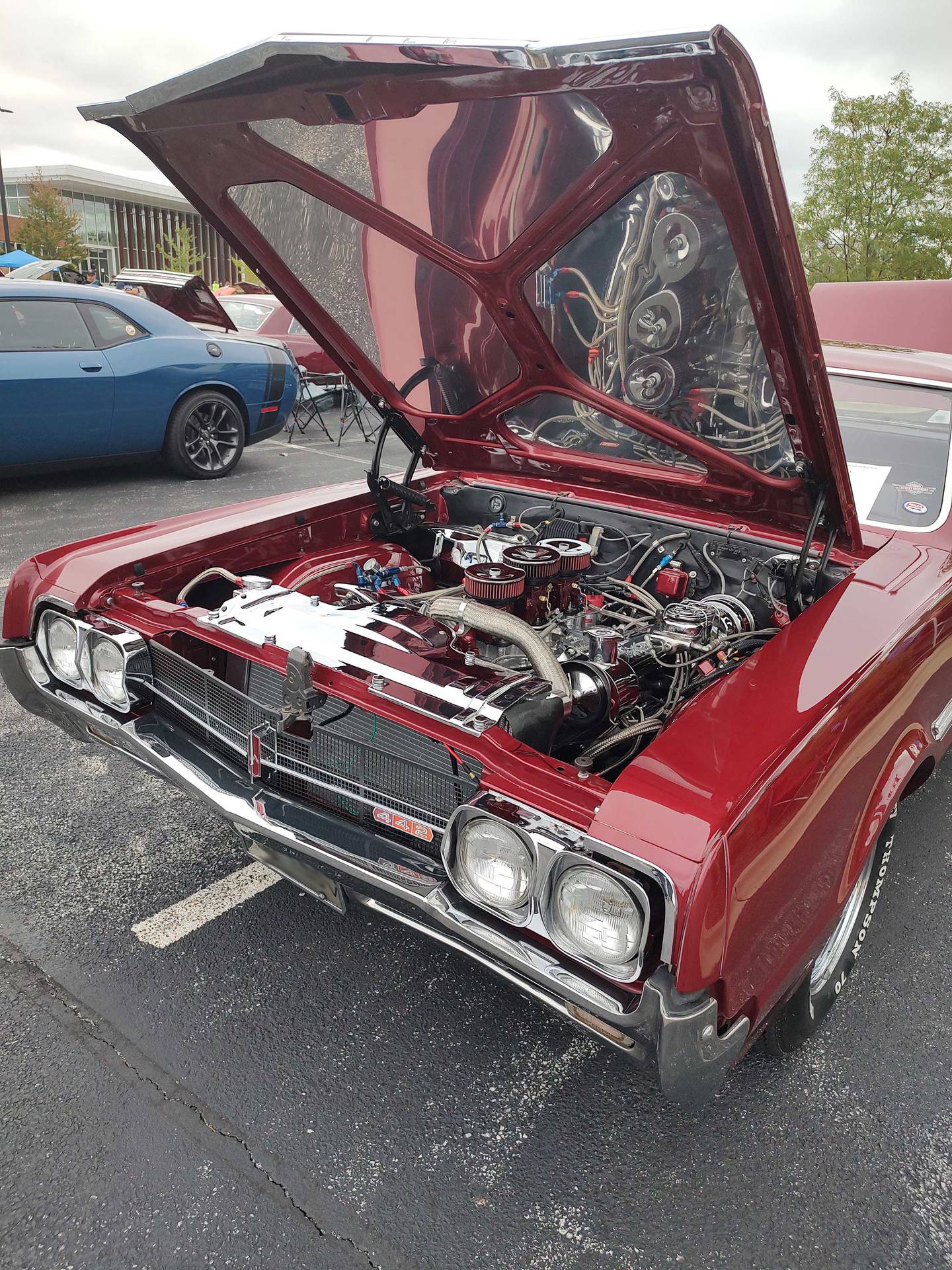Photos by Rudy Host, Jr. - 19766 Oldsmobile 442 Engine