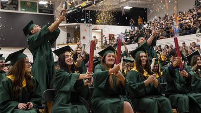 Rock Falls Class of 2025 crosses the stage