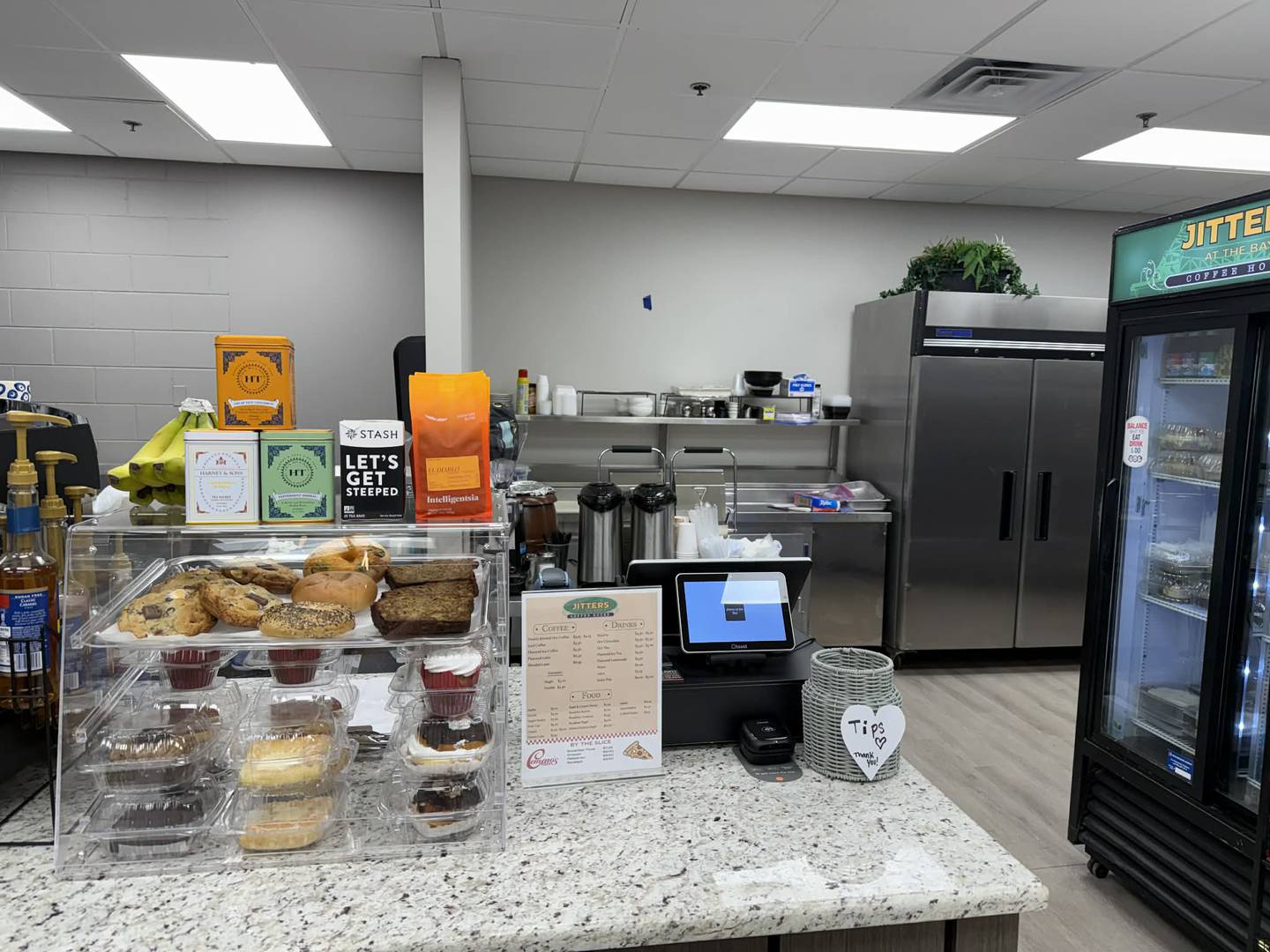 Jitters coffeehouse in Joliet recently opened a second location at Bays Tower Apartments.