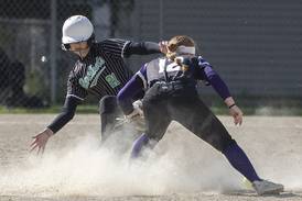 Madisyn Eikenberry sets the tone in Rock Falls’ 7-4 softball win at Dixon