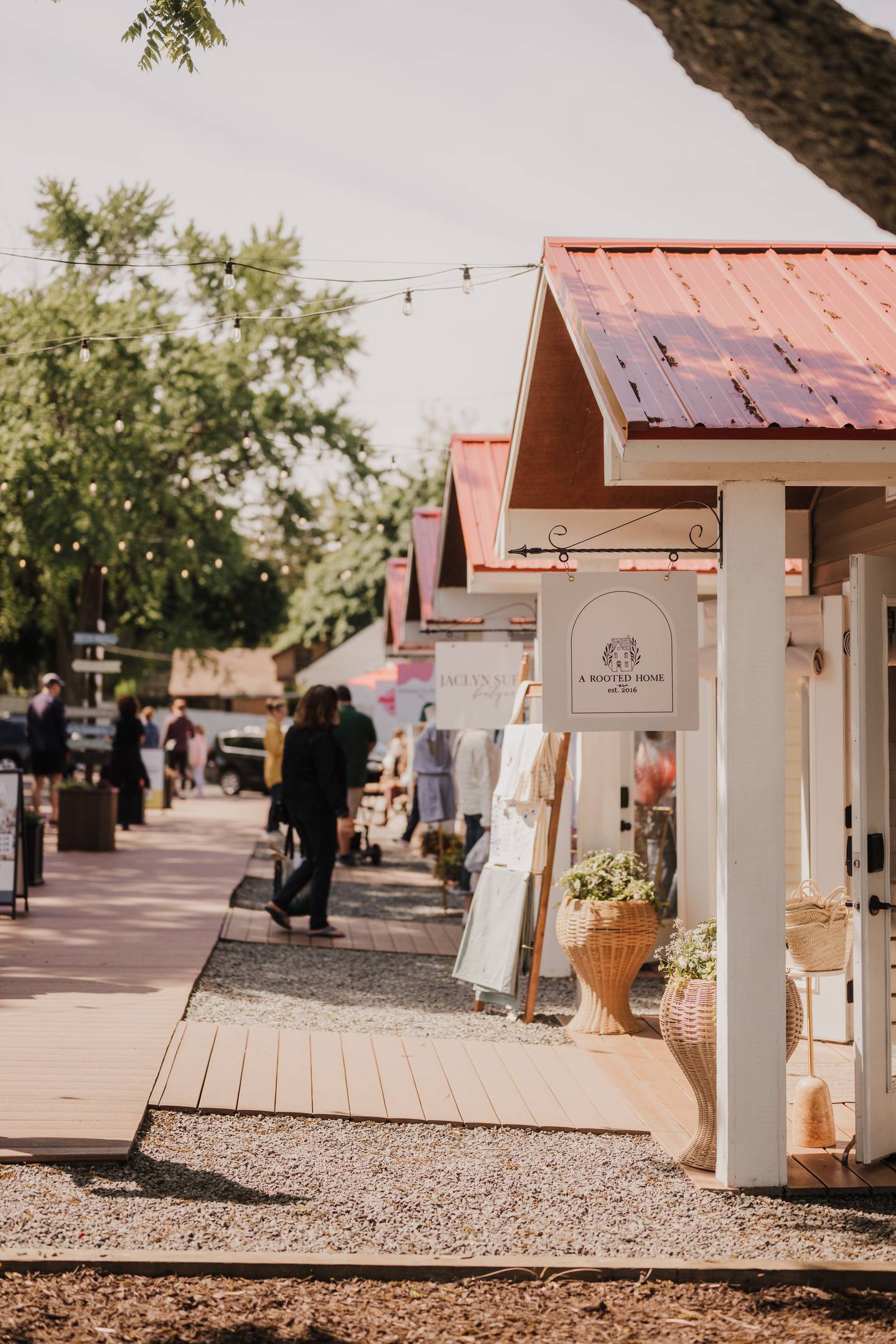 The Batavia Boardwalk Shops feature ten small storefronts filled with handmade goods, specialty foods, and unique gifts, open Fridays, Saturdays, and Sundays.