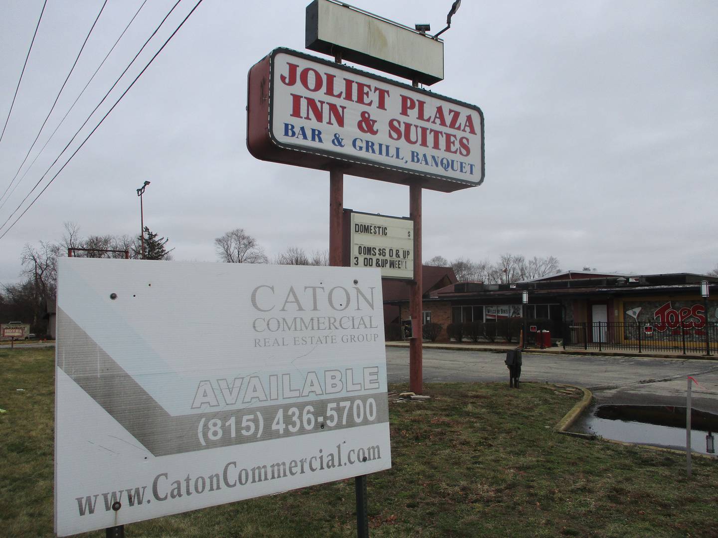 The Joliet Plaza Inn and Suites stands at the Jefferson Street entryway to Joliet off of Interstate 55. U-Haul wants to replace it with a rental and self-storage operation. March 5, 2024.