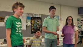 Merry Martha Club makes special donation to Leaf River Soaring Eagles 4-H Club