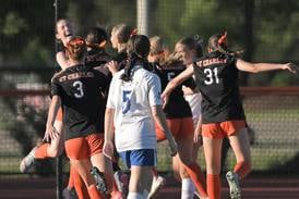 Averie Foulkes’ goal in OT leads St. Charles East; Wheaton-Warrenville South surges to win in sectional semis