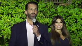 Donald Trump Jr., Kimberly Guilfoyle visit Woodstock for Trump rally