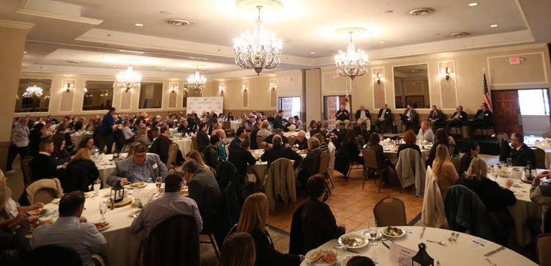 Over 200 people attended the State of the Cities Luncheon hosted by the Illinois Valley Chamber of Commerce on Thursday, March 16, 2023 at Grand Bear Lodge in Utica.